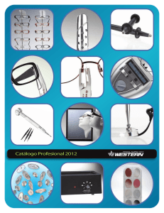 Catálogo Profesional 2012