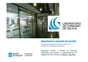 Presentación de PowerPoint - Instituto Galego de Consumo