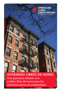 viviendas libres de humo - American Lung Association