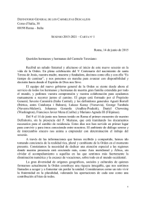 Carta Definitorio 1 - Federación San Juan de la Cruz