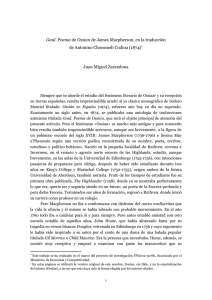 Gaul. Poema de Ossian - Biblioteca Virtual Miguel de Cervantes