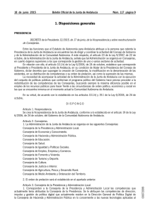 Decreto de la Presidenta 12/2015, de 17 de junio