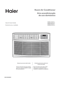starting the air conditioner - Haier Parts and Accessories