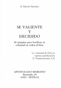 se valiente y decidido - editorial apostolado mariano