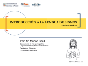 Educación bilingüe de las niñas y niños sordos - RUA