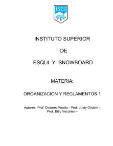 INSTITUTO SUPERIOR DE ESQUI Y SNOWBOARD