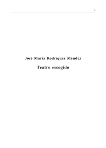 pdf Teatro escogido de José María Rodríguez Méndez. Tomo I