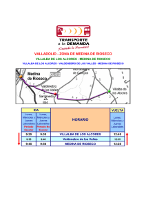 Rutas y Horarios Medina de Rioseco