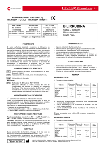 bilirrubina - LINEAR CHEMICALS