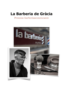 Premios barberías - BARBERÍAS CON ENCANTO