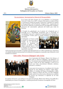Boletín n°2 – febrero y marzo 2015