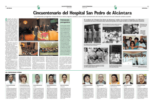 Cincuentenario del Hospital San Pedro de Alcántara