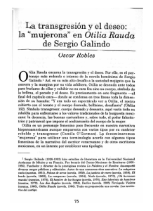 La transgresión y el deseo: la “mujerona” en Otilia Rauda