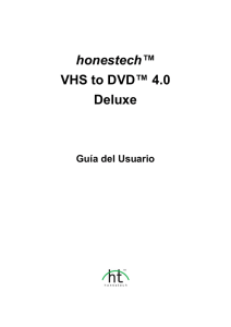honestech™ VHS to DVD™ 4.0 Deluxe