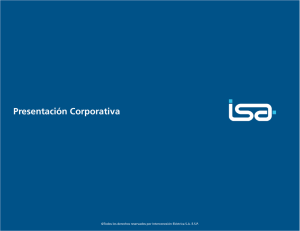 Presentación Corporativa. Diciembre 2012