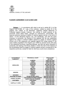 plenary agreement 16 of 25 may 2005