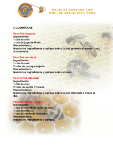 Descargue e imprima nuestras recetas con miel 100 % pura