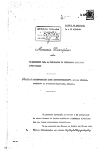 procedimiento para la preparacion de sulfonatos alifaticos