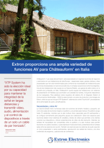 Extron - Châteauform` en Italia