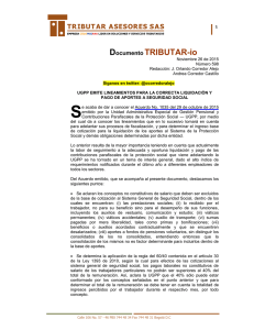 Documento TRIBUTAR-io - Tributar Asesores SAS