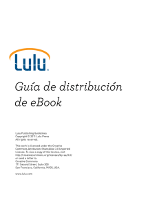 Guía de distribución de eBook