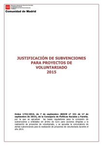 01. Manual de Justificación de subvenciones Proyectos de