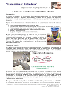 01 El inspector de soldadura - Campus Virtual CETP-UTU