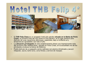 El THB Felip Class es un acogedor hotel sólo