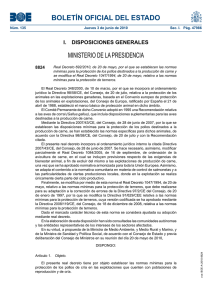 Real Decreto 692/2010 - Comisión Ética Asesora para la