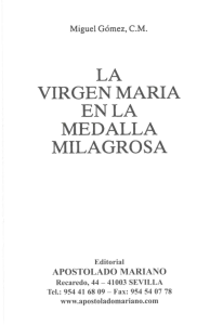 la virgen maria en la medalla - editorial apostolado mariano