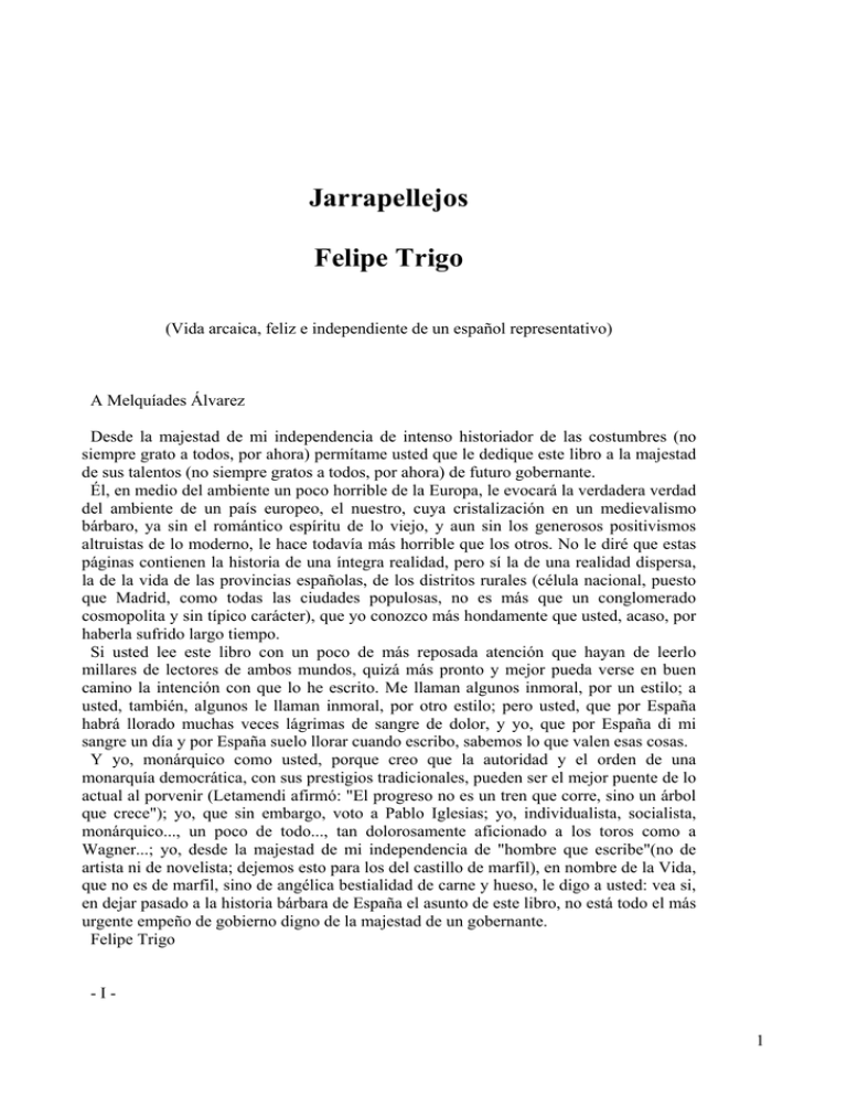Jarrapellejos Felipe Trigo