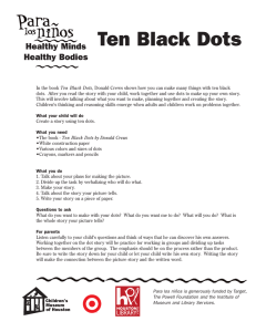 Ten Black Dots - Children`s Museum of Houston