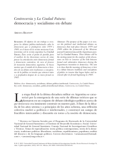 Controversia y La Ciudad Futura: democracia y socialismo en debate