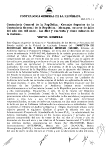 Contraloría General de la República.— Managua, catorce de julio