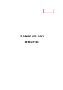 Dario, Ruben - El oro de Mallorca