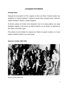 caciques potosinos - Universidad Abierta