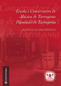 Escola i conservatori de música de Tarragona
