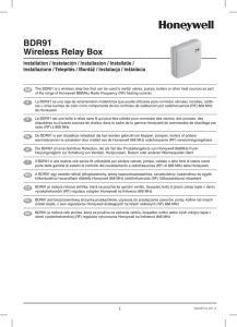 BDR91 Wireless Relay Box