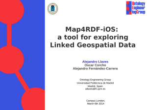 Map4RDF-iOS: a tool for exploring Linked Geospatial Data