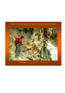 Patrones y Estructuras disipativas en cuevas y