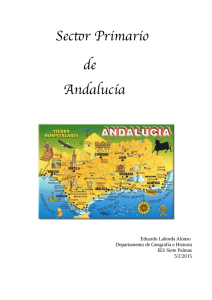 Sector Primario de Andalucía