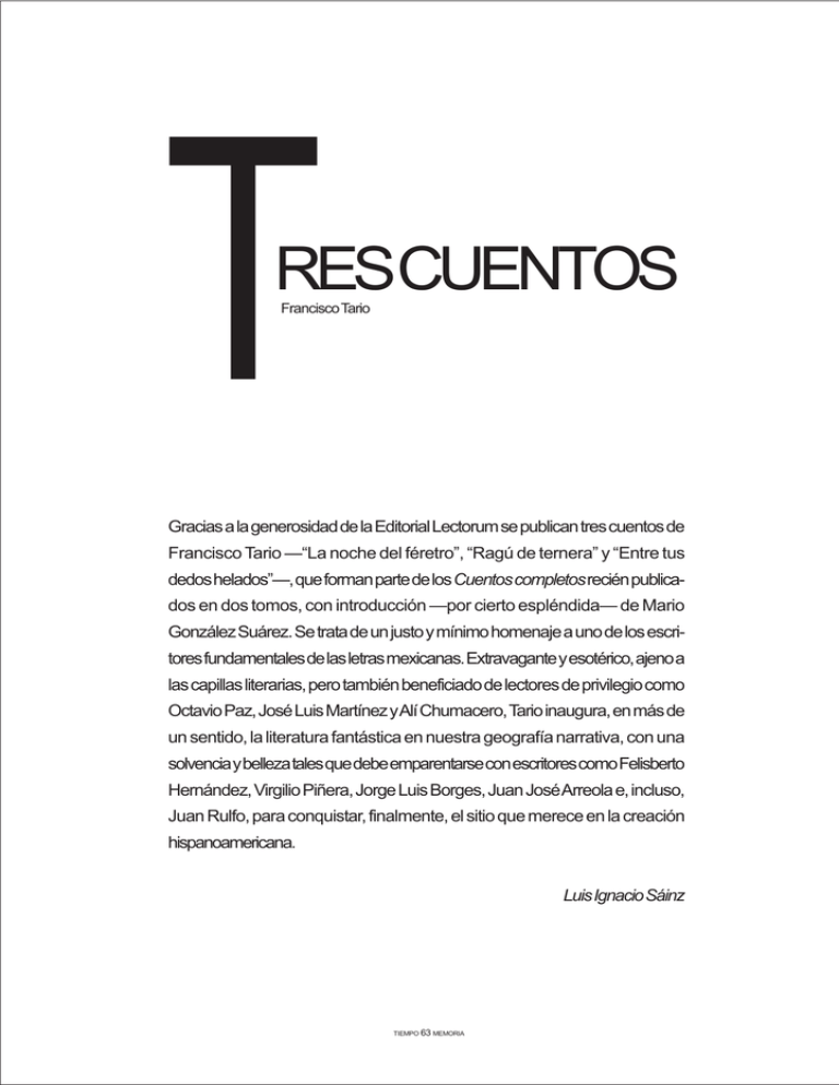Tres Cuentos