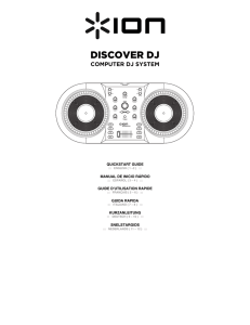 DISCOVER DJ Quickstart Guide - v1.0