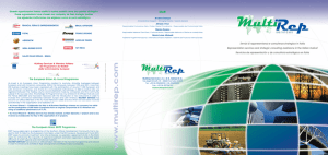 Presentazione - Multirep Services