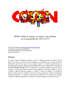 Willie Colón: la música, los temas y las carátulas en su discografía