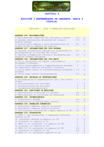 capítulo 4 audición y enfermedades de garganta, nariz y oídos(a)