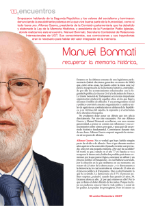 Manuel Bonmati - Unión General de Trabajadores