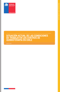 situación actual de las condiciones de trabajo en los centros de