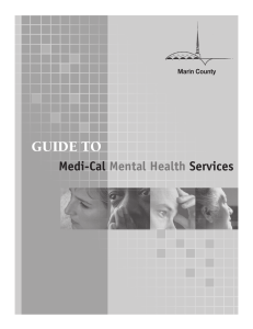 Medi-Cal Mental Health Services - Therapy Alternatives for Body