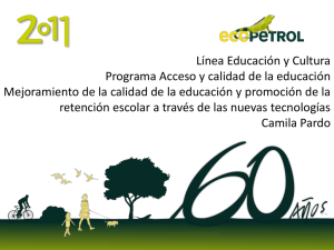 Diapositiva 1 - Ministerio de Educación